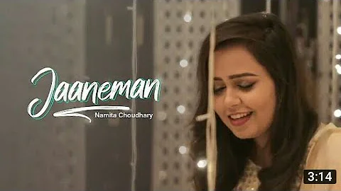 Janeman_ Sajan Ghar Aana Tha |  Drama Music | latest Hindi Cover Song | Namita C | Sonu N | Shreya G