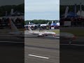 American B777 300ER 100 year livery RC model take off