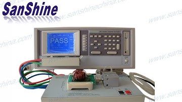 Automatic transformer tester video 01(SS325X series)@windingmachineworld @transformer analysis