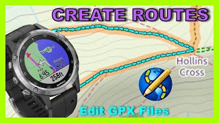 Create and Edit GPX Files | Make Routes To Use With GPS Devices screenshot 1