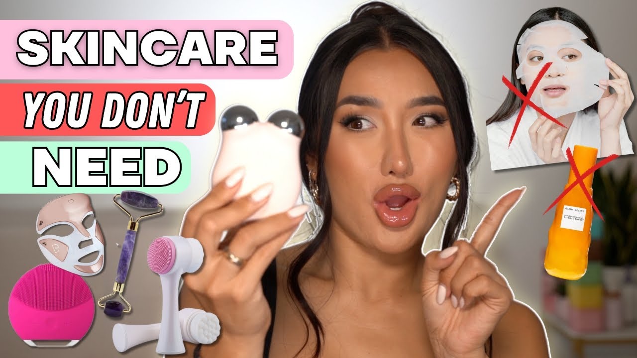 5 OVERRATED SKINCARE PRODUCTS YOU DON’T NEED ❌