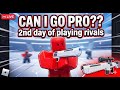 CAN I GO PRO?? Day 2 of Rivals Practice! Roblox High-Energy Live Stream