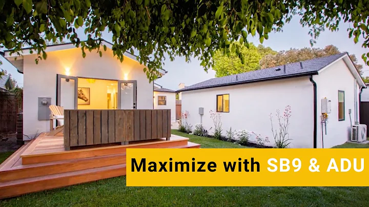 SB9 Examples: How to Maximize Your Property By Combining ADU and SB9 Regulations in California!