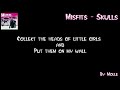 Misfits  skulls visual lyrics