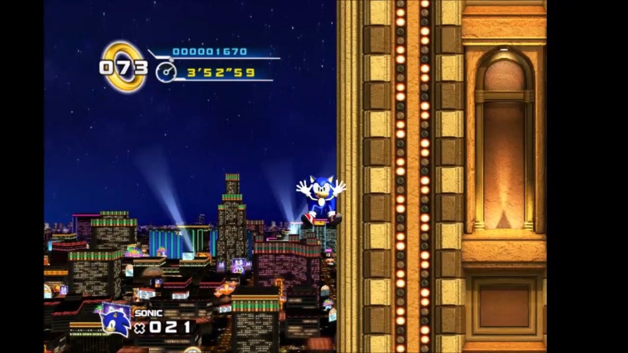 Sonic the Hedgehog 4 EP I - Casino Street Zone (ACT 2)