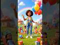 Learn Colors with Balloons 🟢🔴🔵🟡 | Cartoon for Kids | Nursery Rhymes &amp; Kids Songs #shorts  #baby