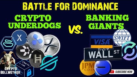 Why Banking Giants Fear These Crypto Underdogs XLM, XRP, ALGO, HBAR & QNT - Or Do They?