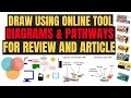 How to draw graphical abstract, pathway and diagram using online tool