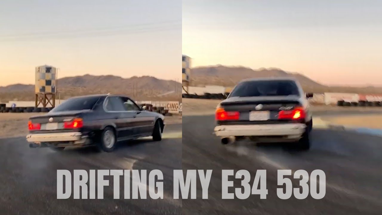 FIRST DRIFT EVENT AND I SUCK | DRIFTING WIT DA BOYS | BMW 530I E34 ...