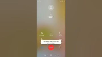 " Recorder is being used by another apps " problem solved in REDMI mobile .