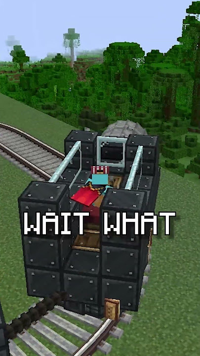 Trolley problem with minecraft create mod #shorts