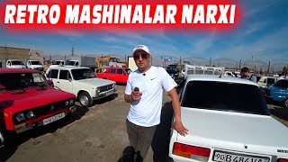 Retro mashinalar narxi Xorazm mashina bozori