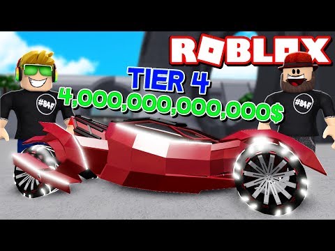 DESTROYING MOST EXPENSIVE TIER 4 CARS in ROBLOX CAR CRUSHERS 2