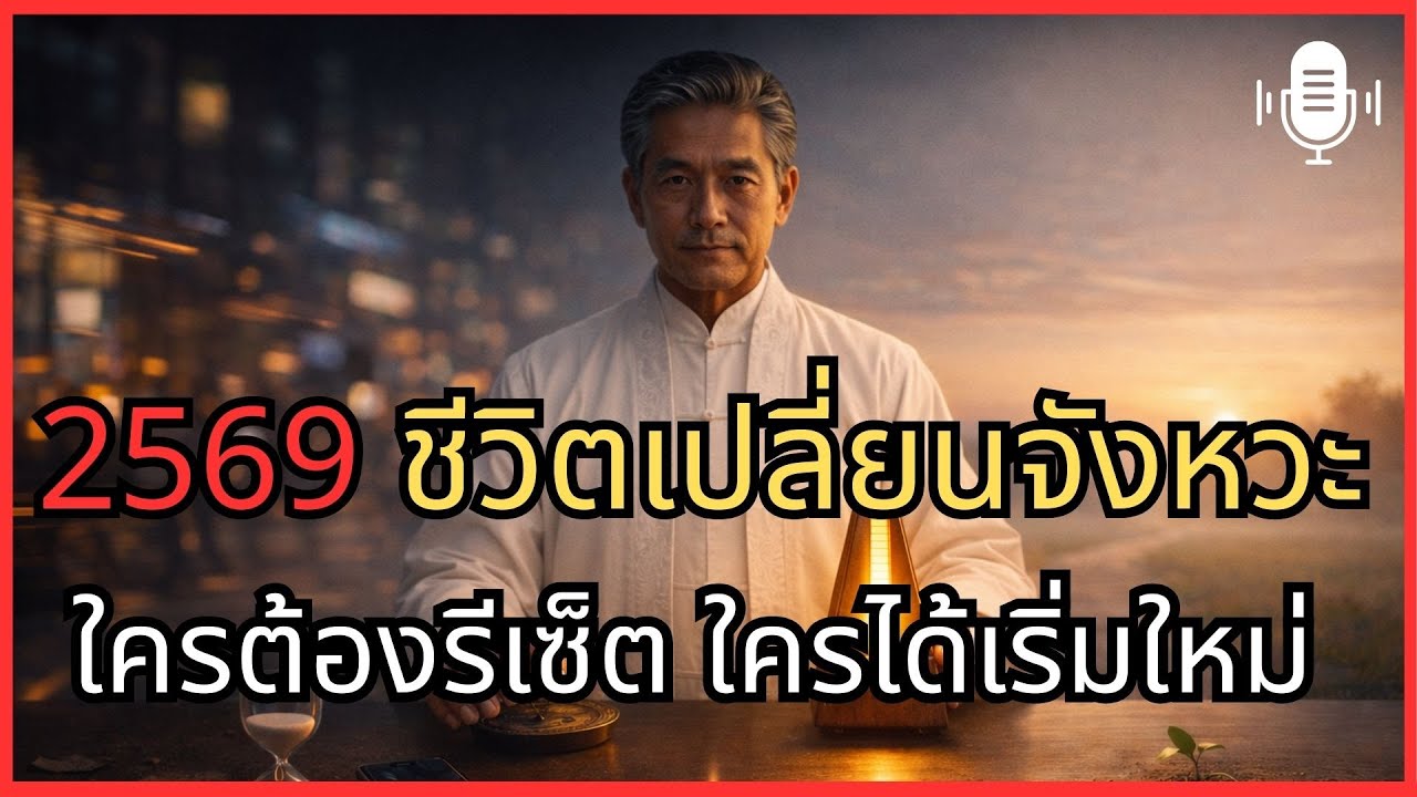 คำทำนายปี 2569 ปีแห่งการเปลี่ยนจังหวะชีวิต—ใครต้อง ‘รีเซ็ต’ ใครได้ ‘เริ่มใหม่’