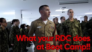 Navy Boot Camp: What your RDC does DAILY!!