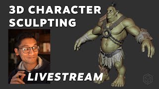 Live 3D Sculpting | Orc Character in ZBrush (Nov 20, 2023)
