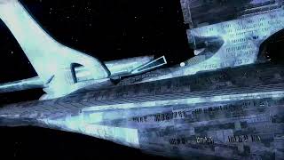 Star Trek - 32nd Century Starship Enterprise Flyby