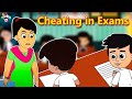 Cheating in Exams | Types of Cheaters During Exams | Animated | English Cartoon | Moral Stories