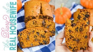 Chocolate Chip Pumpkin Bread | The Diary of a Real Housewife