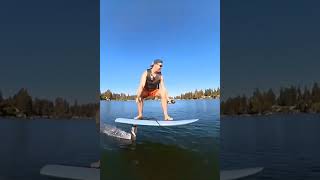 Learning the New eFoil Electric Hydrofoil Surfboard!