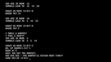 017 - Hunt the Wumpus [1973]