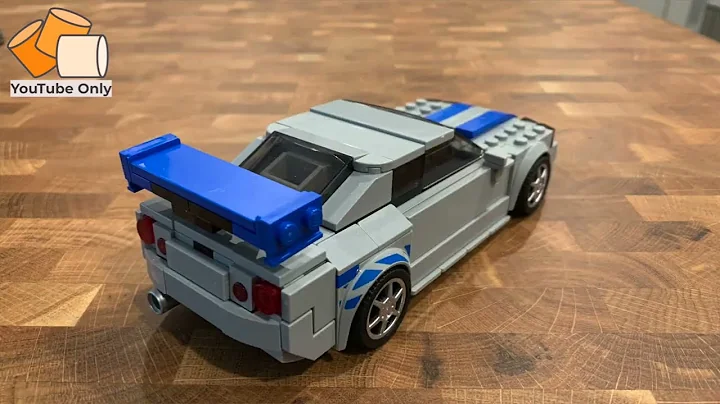 LEGO 76917 - 2 Fast 2 Furious Nissan Skyline GT-R (R34) (Stop-Motion Build)