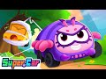 The worm car  car cartoon  kids cartoons  nursery rhymes  super car cars world