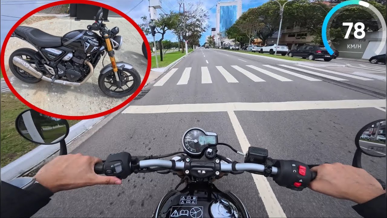 TESTE TRIUMPH SPEED 400 2025 - MOTO IDEAL PARA O DIA A DIA - ÓTIMO CUSTO BENEFÍCIO 