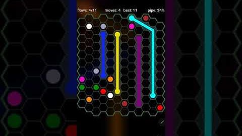 How To Solve Flow Free Hexes Jumbo Pack 2 Level 68 12x12 Board Walk Through Solution Walkthrough