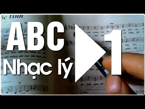 Học đàn Guitar ABC - NHẠC LÝ CƠ BẢN - 1