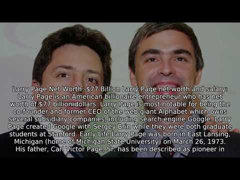 Video: Larry Page Net Worth