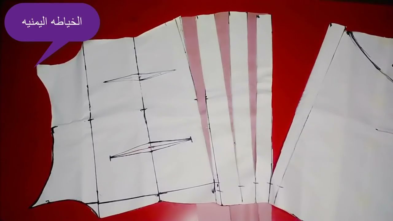 🎀 خياطة فستان درابيه أنيق خطوة بخطوة للمبتدئات والمحترفات ✂️