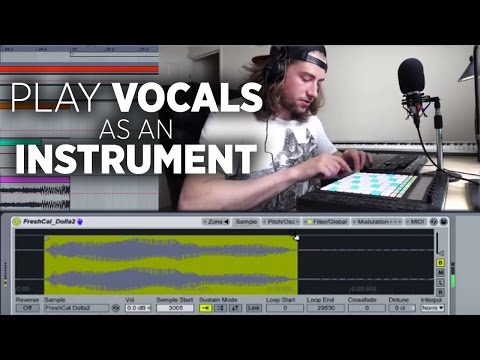 Playing vocal samples like an instrument in ableton dj techtools Klaviatur ikea