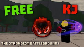 HOW TO GET FREE KJ in The Strongest Battlegrounds.