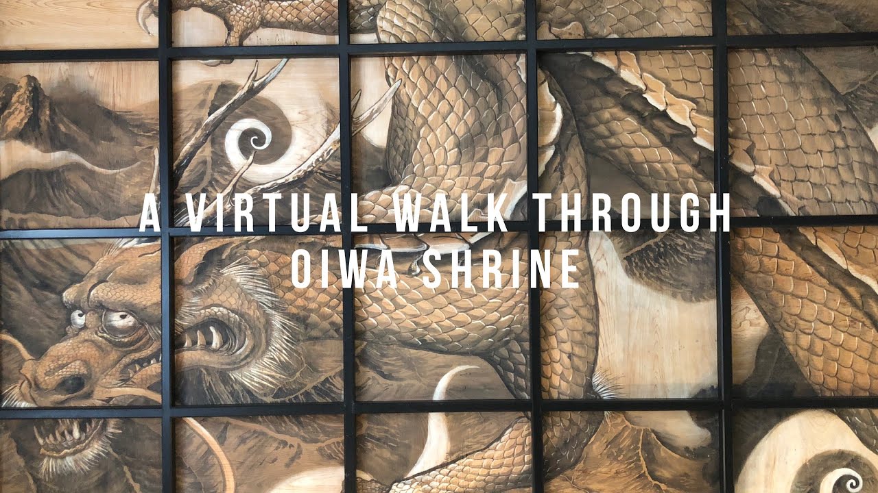 A Virtual Walk around Oiwa Shrine in Hitachi, Ibaraki | My 12500km Lap of Japan on Bicycle