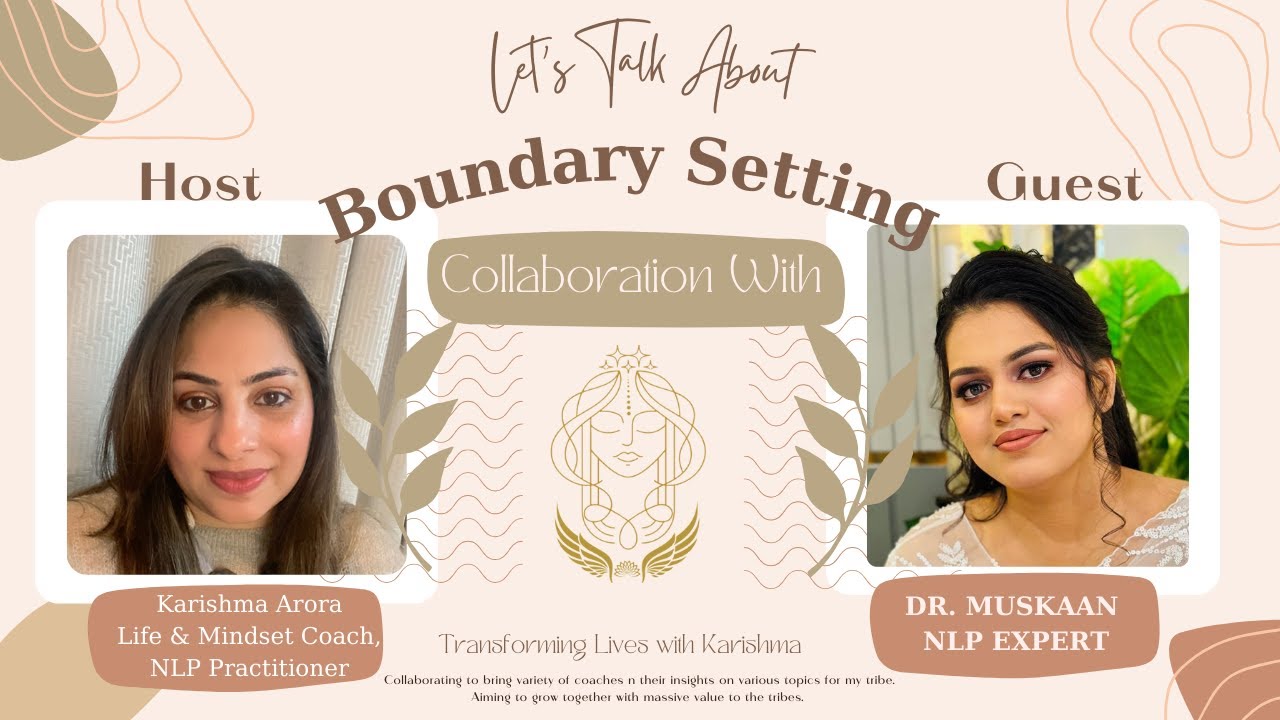 How to Set Boundaries Without Guilt | Dr. Muskaan x Karishma Arora | InstaLive Replay