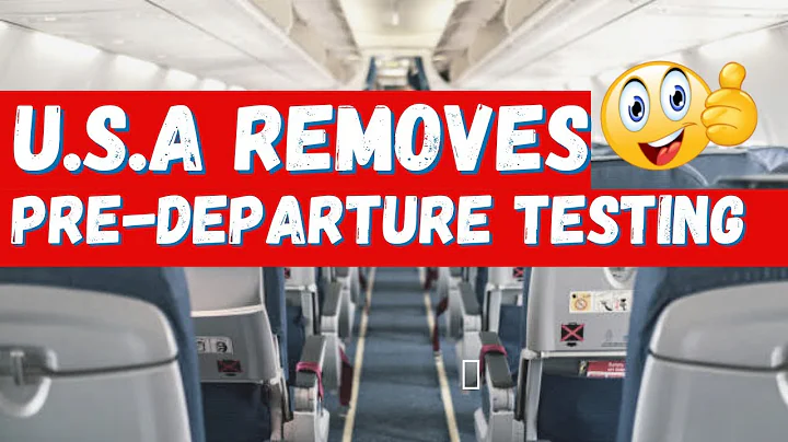 THIS IS IT!! PRE-DEPARTURE TESTING IS NO LONGER RE...