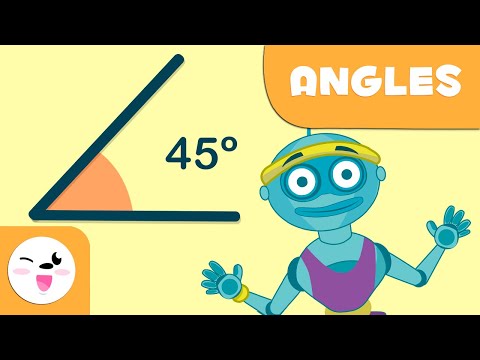 Les angles pour les enfants - Les types d'angles - Mathématiques pour enfants