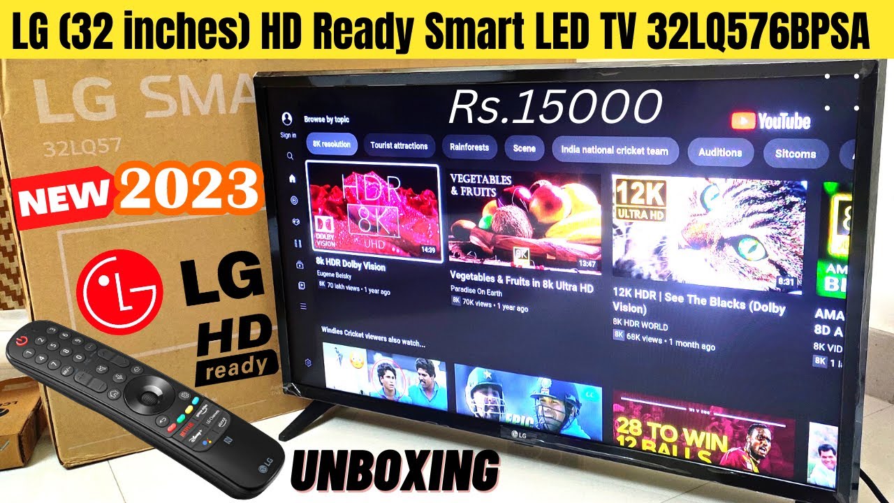 LG 32LM563BPTC 32-inch HD Ready LED Smart TV Price in India 2024, Full  Specs & Review