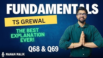 FUNDAMENTALS | Q68, Q69 | ACCOUNTS | CLASS 12 | TS GREWAL| 2024 | Mita and Usha are partners