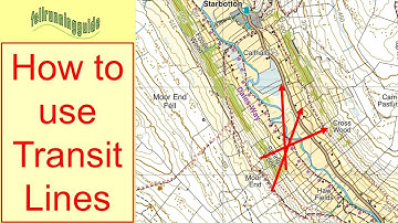 Map Reading Skills - How to use transit lines when navigating