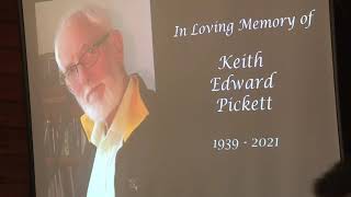 Service for - Mr Keith Edward Pickett
