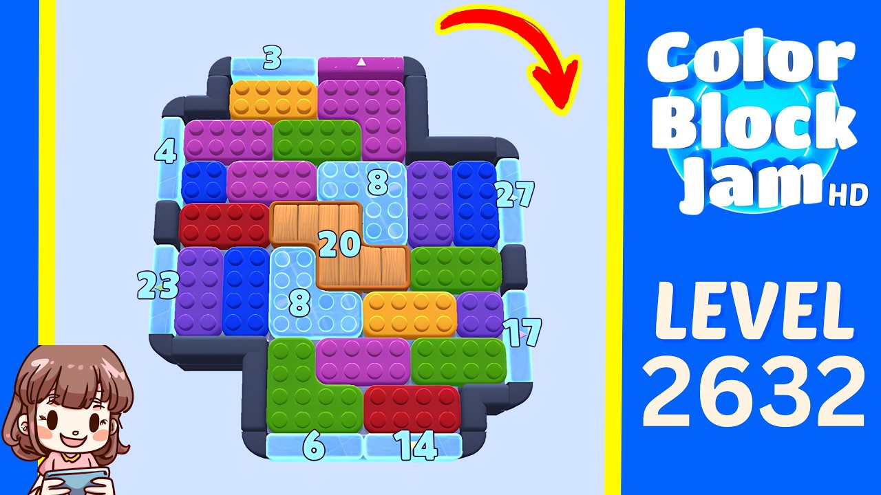 JAM ページ Color Block Jam Level 1700 (2632) Solution Walkthrough - YouTube