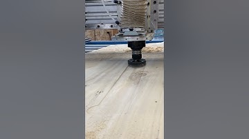 CNC Machine Surfacing/Flattening Live Edge Slab