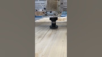CNC Machine Surfacing/Flattening Live Edge Slab