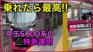 【乗れたら最高！！】京王5000系の特急に乗ってきた