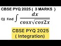 Q) integration ∫ dx/(cosx√cos2x),#cbse #maths  #cbse2026 #maths #cbse #cbse #cbse2026  #class12th