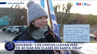 MISIÓN ARGENTINA I TN en Santa Cruz: Gobernador Gregores, el Km. 919 de la ruta 40
