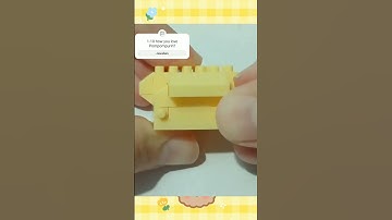 ‼️Pudding Dog‼️ 🍮🐶 Pompompurin lego bricks ✨✨ #lego #bricks #sanrio #pompompurin