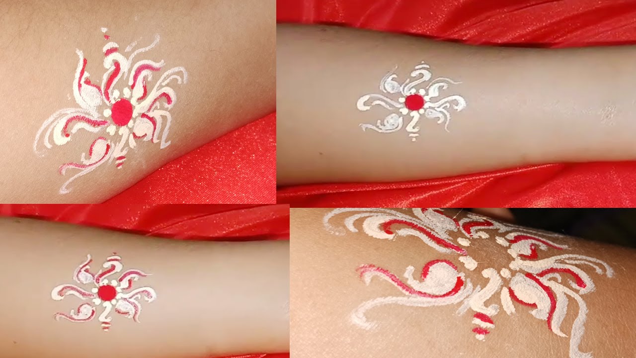 CHANDAN ART BENGALI BRIDAL||BRIDAL BINDI DESIGN ||bridal kolka ...